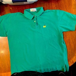 Vintage Masters Green Tournament Polo Shirt